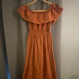 bohemian style dress- NWT
